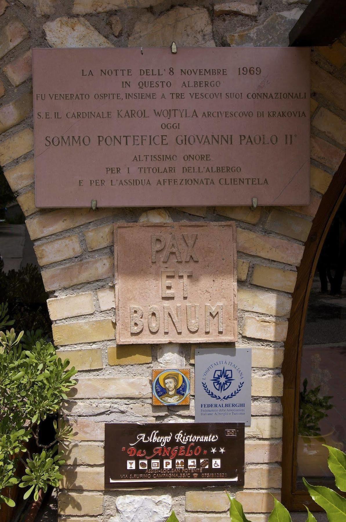 Hotel Da Angelo Assisi Kültér fotó